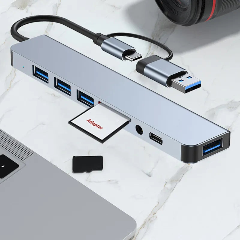 8-IN-2 (USB 3.0 and USB-C Compatible)