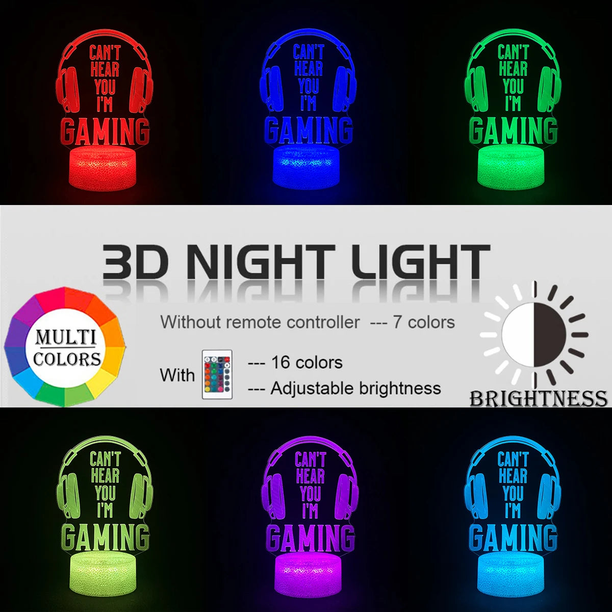 Ultimate Gaming Ambiance Lamps - NightLight
