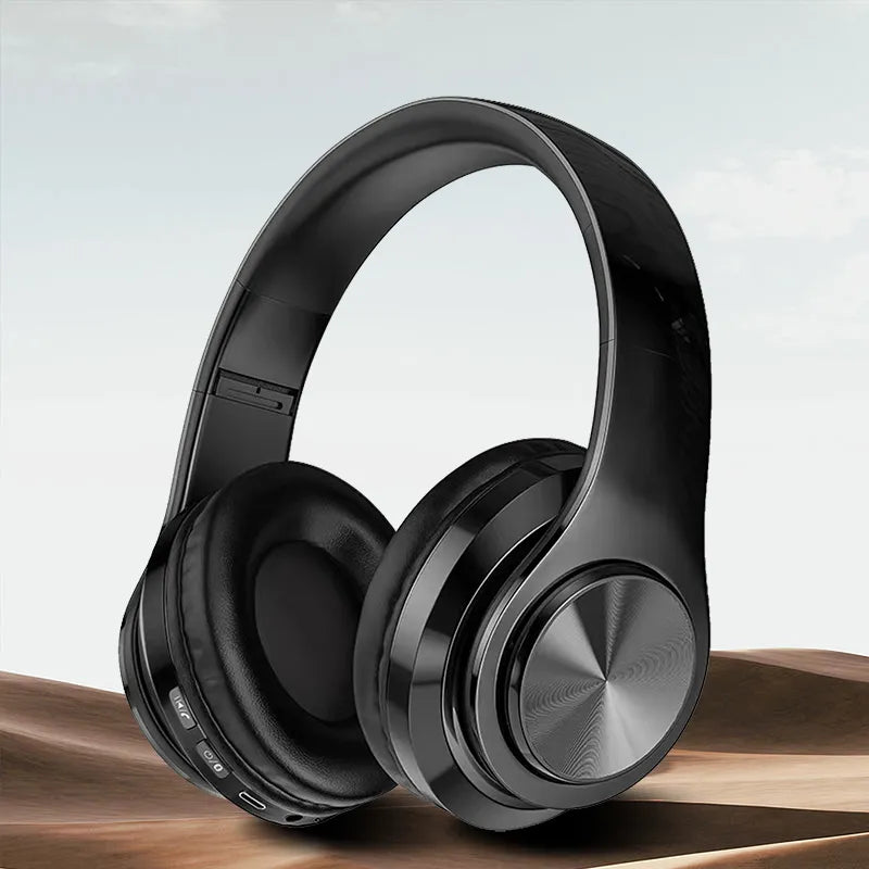 Wireless Bluetooth 5.0 Headphone With Microphone On-Ear Headset (Foldable)