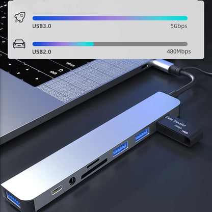 8-IN-2 (USB 3.0 and USB-C Compatible)