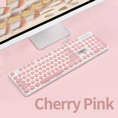 Elegant Keyboard - Cherry Pink