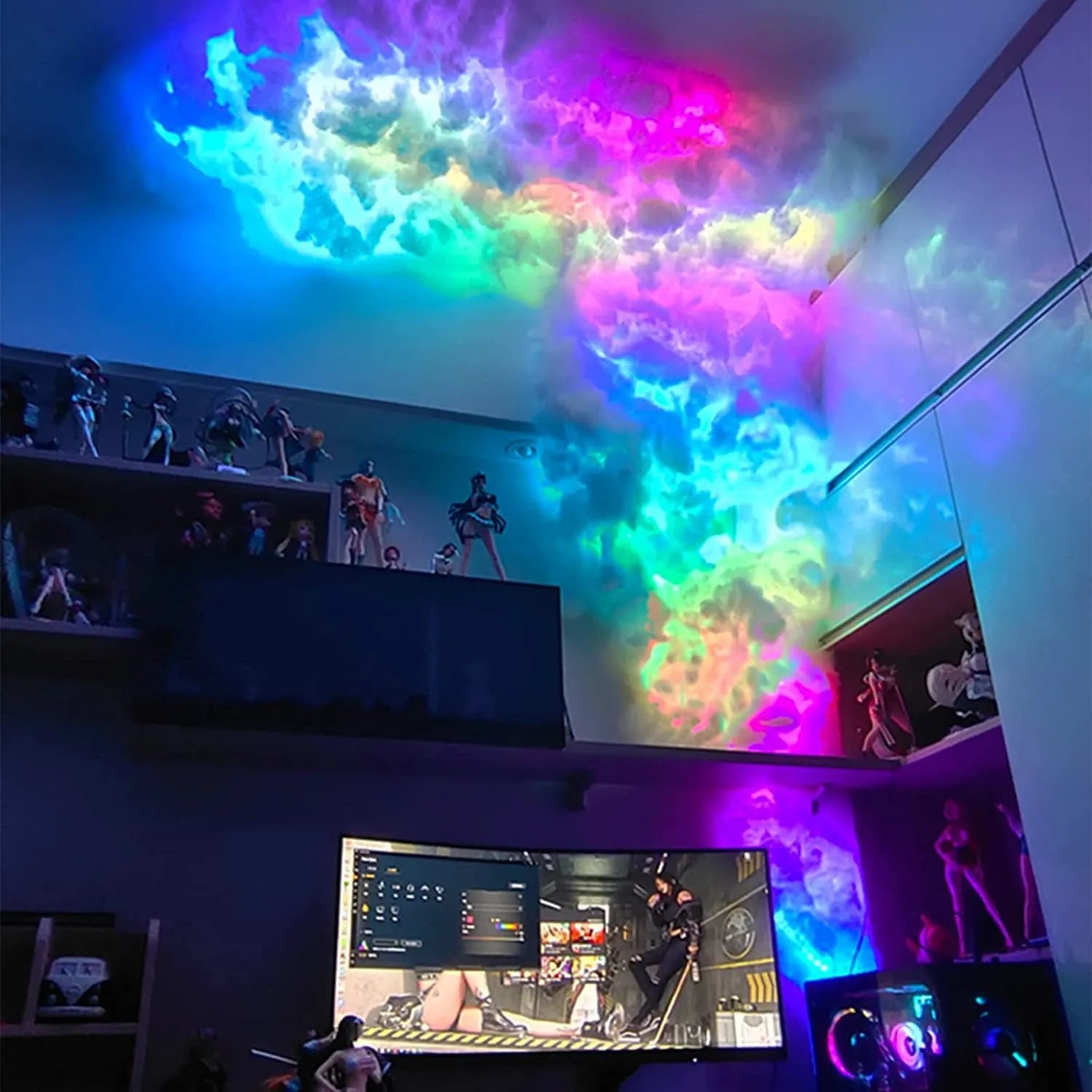 RGB Thunder Cloud Lamp