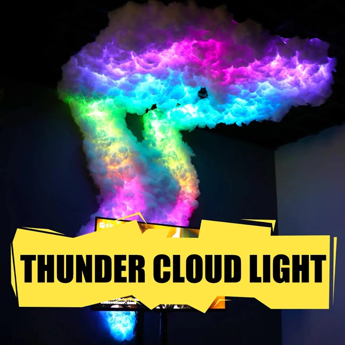 Ultimate Gaming Ambiance Lamps - Thunder Cloud Light