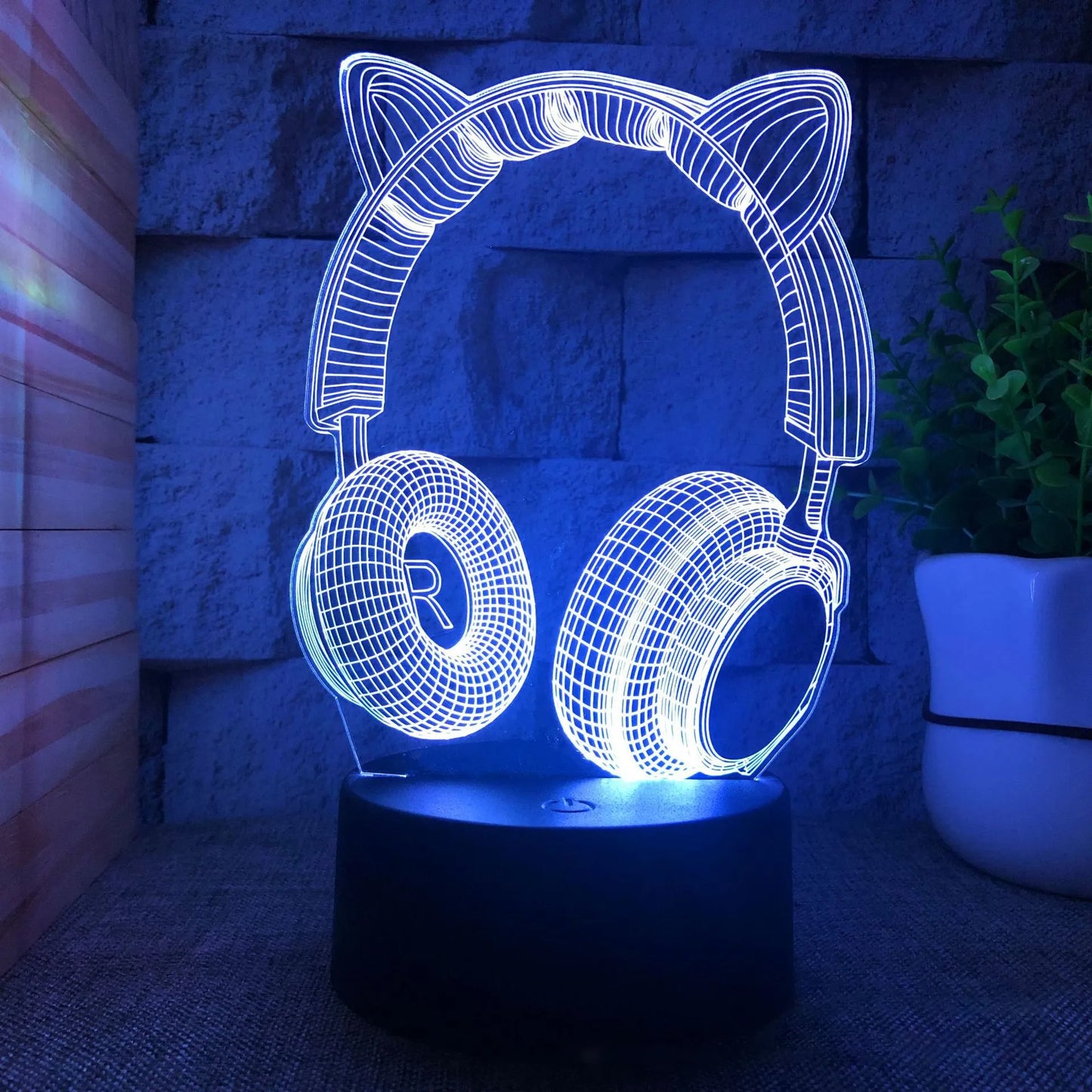 Ultimate Gaming Ambiance Lamp - Headset w/ Ears