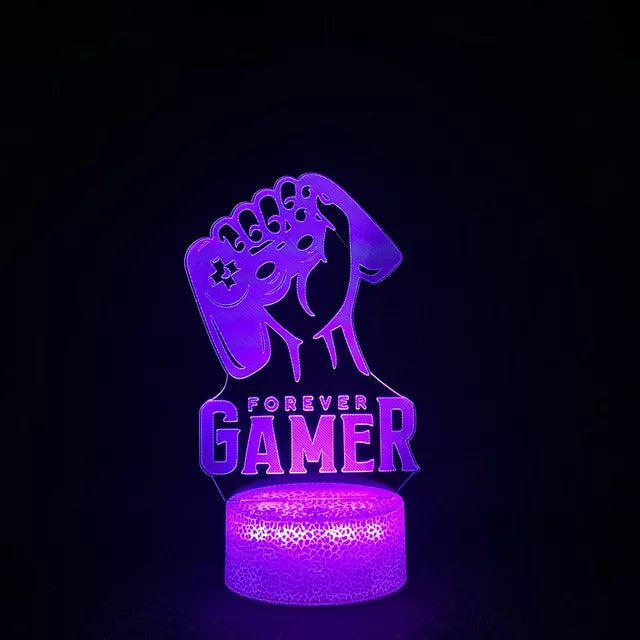 Ultimate Gaming Ambiance Lamp Forever Gamer