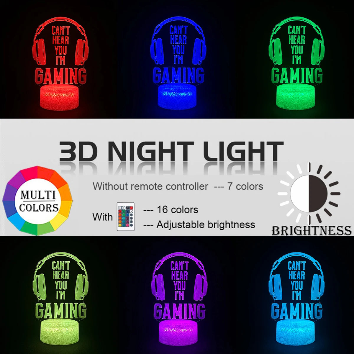 Ultimate Gaming Ambiance Lamps -  NightLight